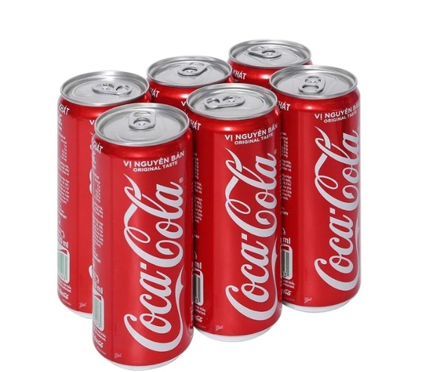 Nước ngọt Coca Cola, lon 320ml