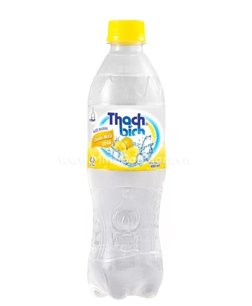 Nước ngọt Thạch Bích vị chanh muối, chai 480ml