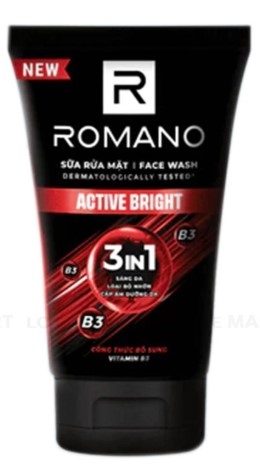 Sữa rửa mặt Romano, tuýp 100g