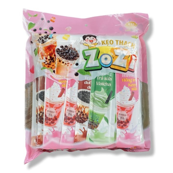 Kẹo khạch ZoZo, trà sữa Trân Châu