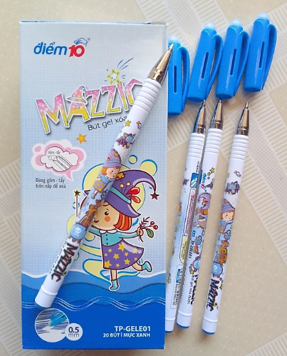 Bút kim xóa được Thiên Long, mực tím, E01