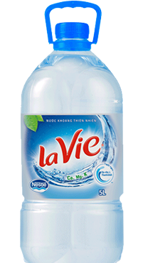 Nước khoáng Lavie, 5L