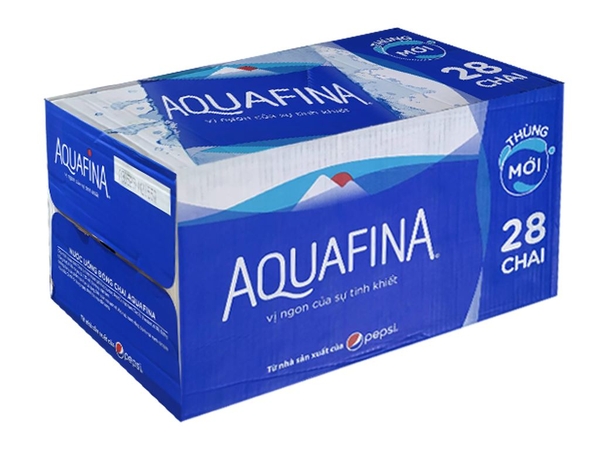 Nước đóng chai Aquafina pet 28 x 500ml