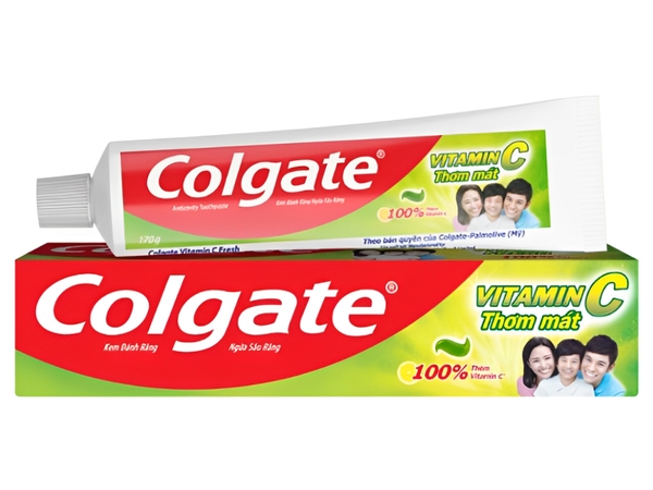 Kem đánh răng Colgate Vitamin C thơm mát, 90g