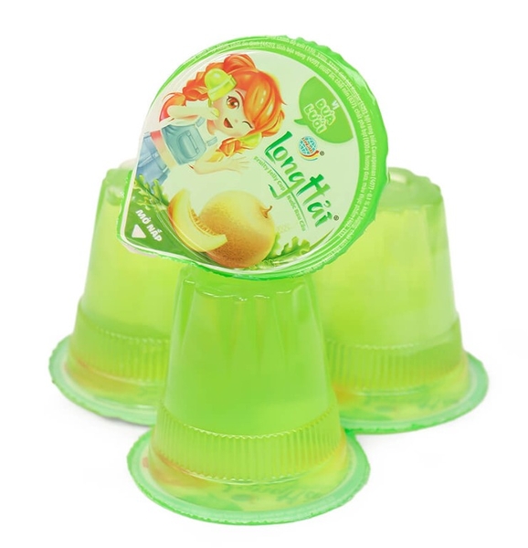 Thạch rau câu Long Hải, lốc 4 cốc x 95g