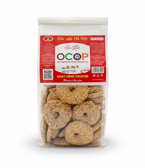 Bánh vừng Cookies gói 300g
