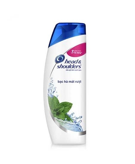 Dầu gội sạch gàu bạc hà Head & Shoulders, chai 170g