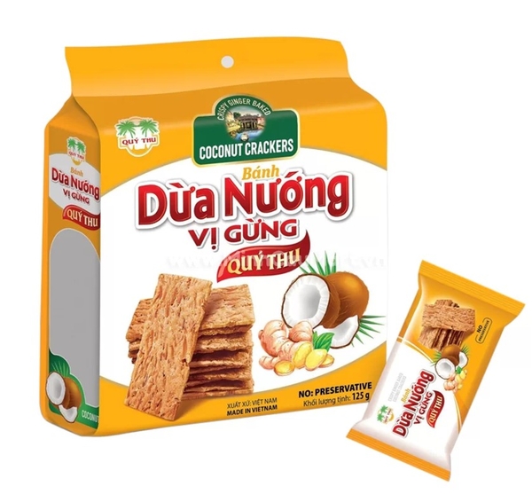 Bánh dừa nướng Quý Thu, gói 120g