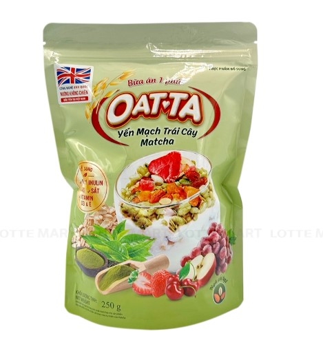 Yến Mạch trái cây Socola Otta, gói 250g