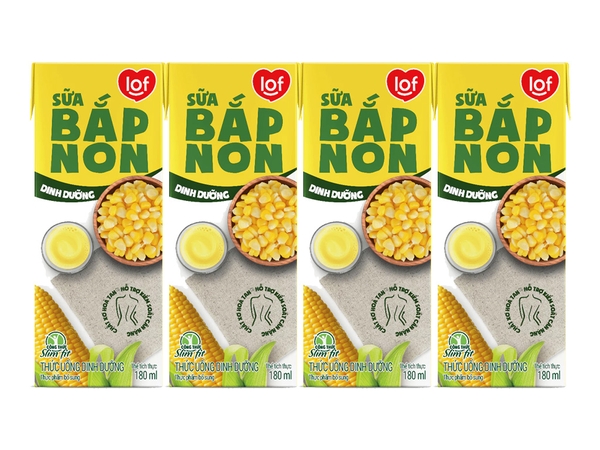 Sữa bắp non Lof, 180ml