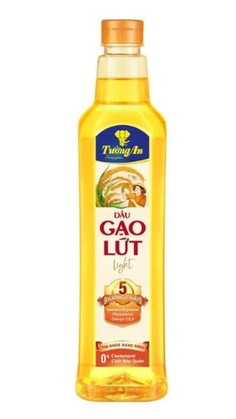 Dầu gạo lứt Tường An, chai 1 lít