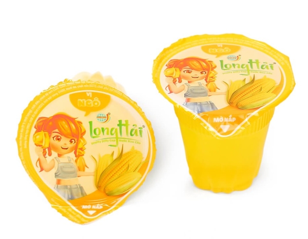 Thạch rau câu Long Hải, lốc 4 cốc x 95g