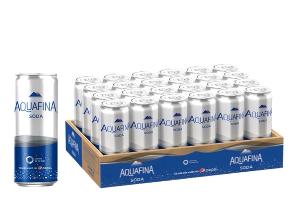 Nước giải khát có ga Aquafina Soda lon 320ml