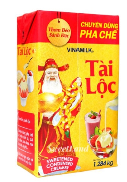 Sữa đặc Tài Lộc, hộp giấy 1284g