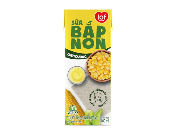Sữa bắp non Lof, 180ml