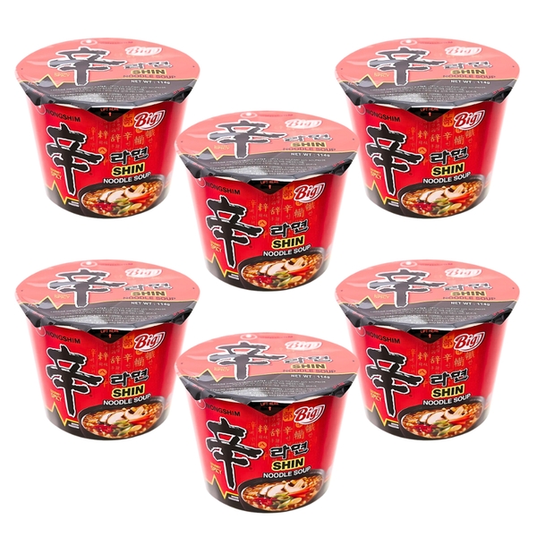 Thùng 6/12 tô mì cay Nongshim Shin Noodles 114g