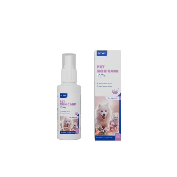 Dung dịch chăm sóc da cho chó mèo DrVet chai 75 ml