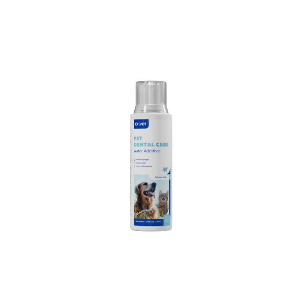 Dung dịch vệ sinh răng miệng cho chó mèo DrVet chai 250 ml