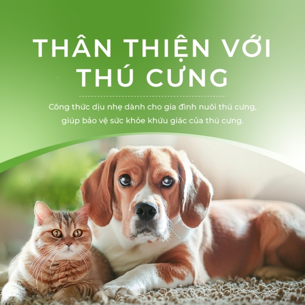 Dung dịch khử mùi hôi cho chó mèo DrVet chai 500 ml