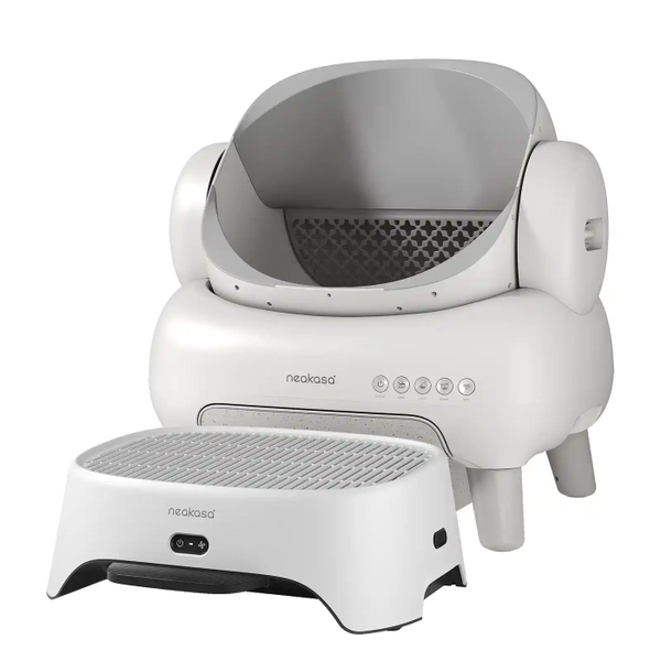 Combo Máy vệ sinh Neakasa M1 Plus Trắng - Bậc thang lọc không khí