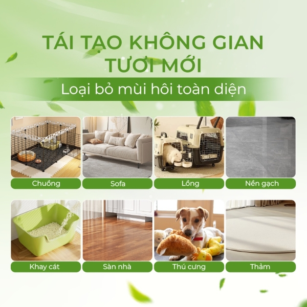 Dung dịch khử mùi hôi cho chó mèo DrVet chai 500 ml