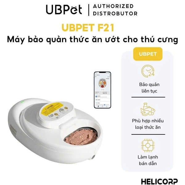 Máy cho chó mèo ăn tự động thông minh UBPET F21