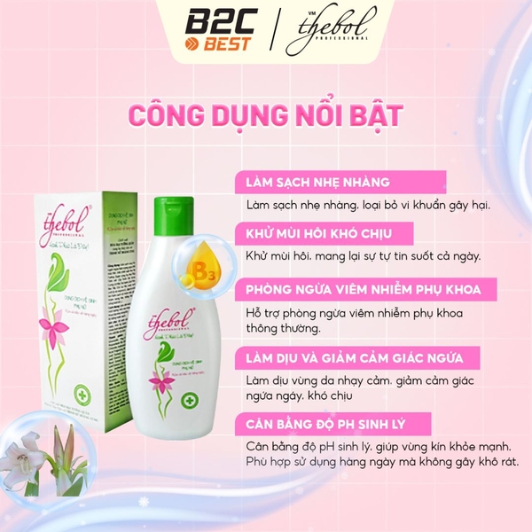 dung dịch vệ sinh phụ nữ thebol 