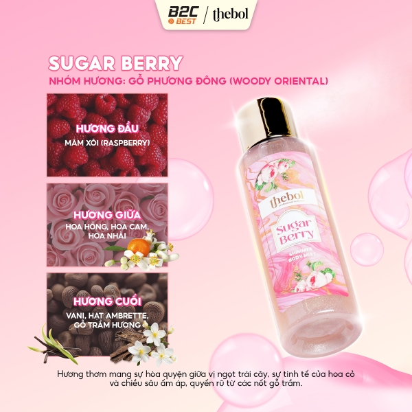 body mist sugar berry