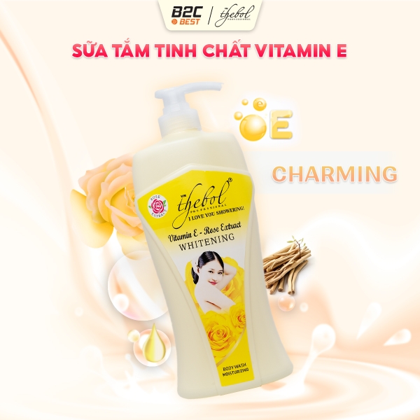 sữa tắm vitamin E