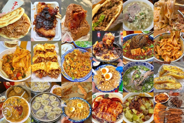 Khám phá các khu Phố ẩm thực Tây An nổi tiếng nhất