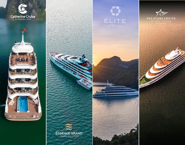 Những du thuyền nào đạt tiêu chuẩn 6 sao Hạ Long?