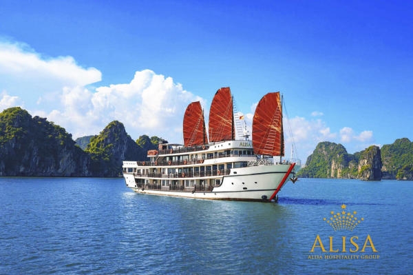 Review du thuyền Hạ Long 5 sao Alisa Premier Cruise