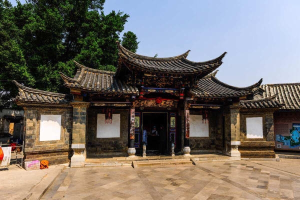 Nét kiến trúc cổ kính của Chu Gia Hoa Viên ở châu Hồng Hà, Trung Quốc