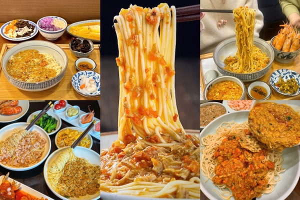 Mì cua lông – Trải nghiệm ẩm thực đặc sắc khi đi Thượng Hải