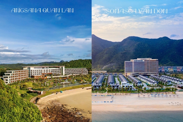 So sánh Sonasea Vân Đồn và Angsana Quan Lạn: Nên chọn resort nào?