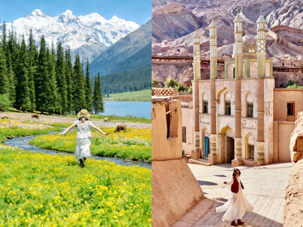 So sánh Bắc Tân Cương và Nam Tân Cương: Nên đi vùng nào?