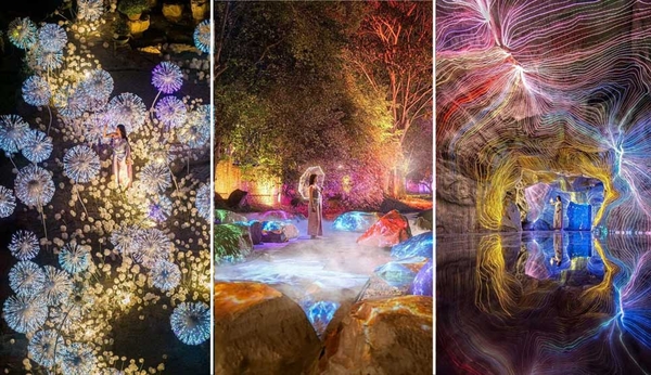Du lịch Thái Lan đầu năm check in Lễ hội ánh sáng Nasatta Light Festival 2024 cực hoành tráng