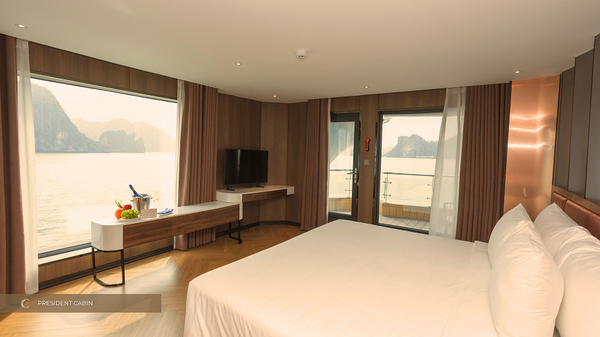 Phòng du thuyền Luna Halong Cruise