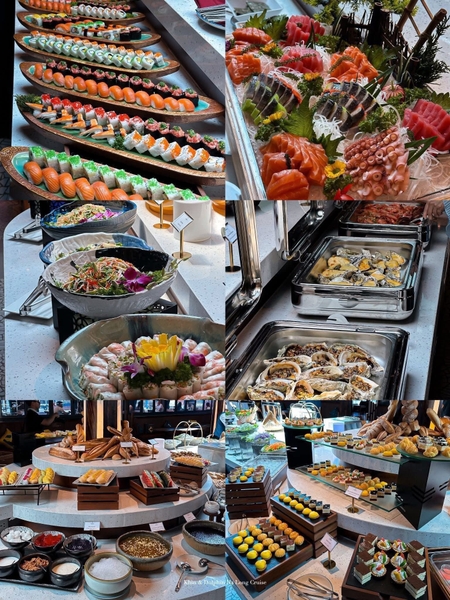 review ẩm thực du thuyền Dolphin