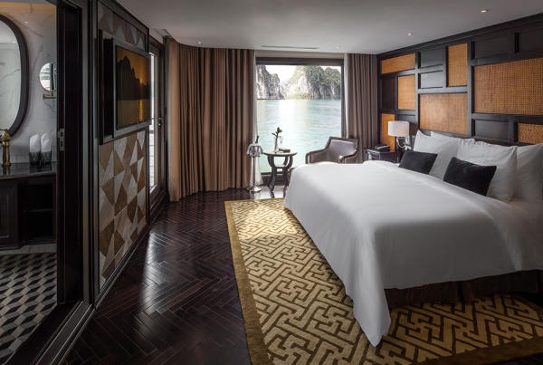 Phòng Ambassador Captain Suite - du thuyền Ambassador Cruise Phòng Ambassador Captain Suite - du thuyền Ambassador Cruise