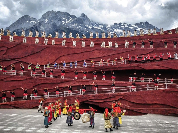 cảnh show Ấn Tượng Lệ Giang