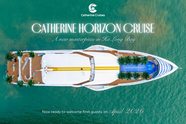 Du thuyền ngày 6 sao mới vịnh Hạ Long