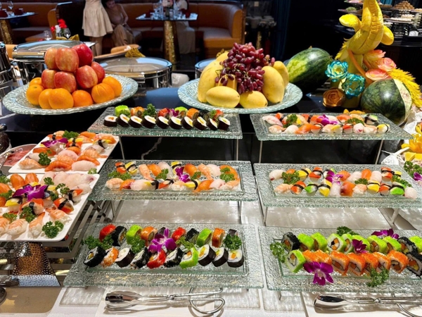 ẩm thực du thuyền Catherine Horizon