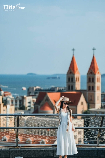Check in nhà thờ St Michael Thanh Đảo