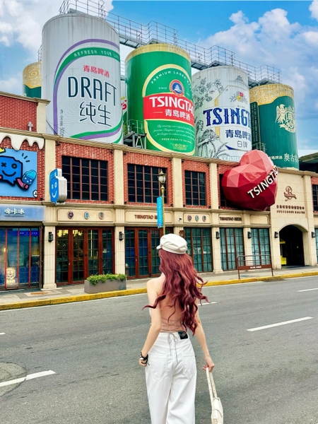 Check in bảo tàng bia Thanh Đảo