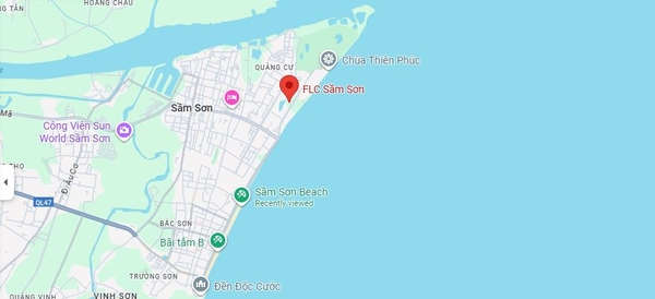 Vị trí FLC Sầm Sơn