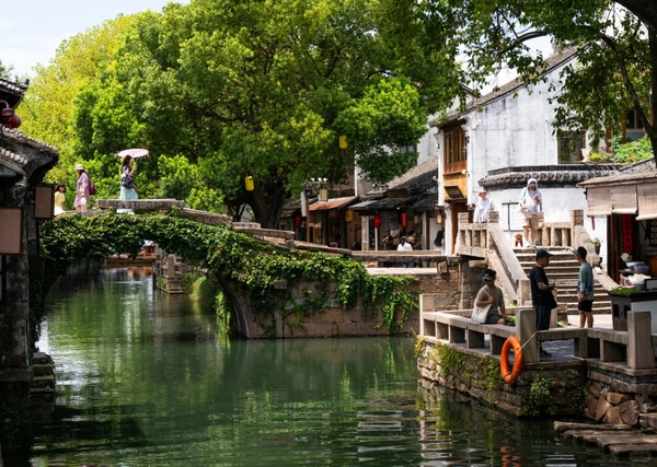 Song Kiều ở Châu Trang Cổ Trấn