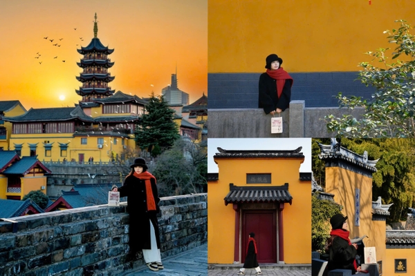 Cảnh quan chùa Kê Minh