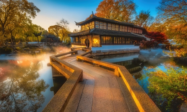 Chụp ảnh ở Chuyết Chính Viên