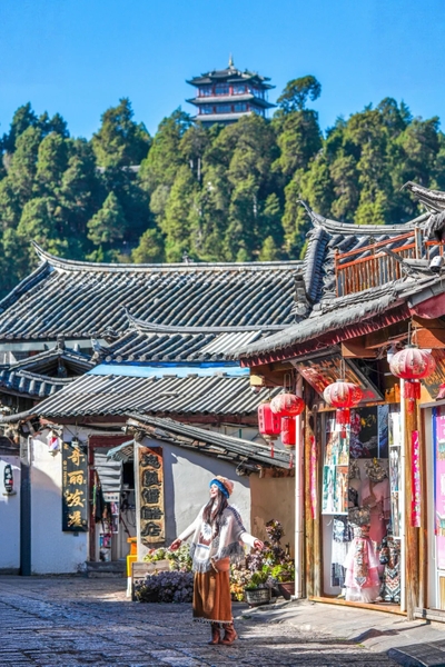 mặc gì chụp ảnh đẹp ở Lệ Giang